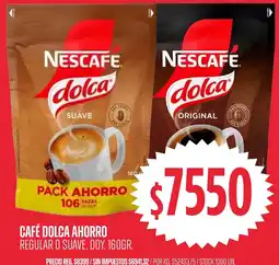 Supermercados Vea Nescafe cafe dolca ahorro oferta