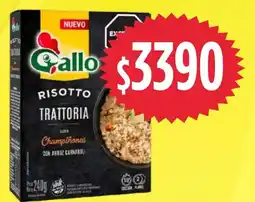 Supermercados Vea Gallo risotto trattoria champiñones con arroz carnaroli oferta