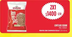 Supermercados Vea Egran lentejas oferta