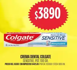 Supermercados Vea Colgate crema dental sensitive oferta
