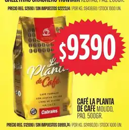 Supermercados Vea Café la planta de café molido oferta
