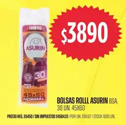 Supermercados Vea Asurin bolsas rolll oferta