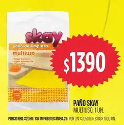 Supermercados Vea Skay paño de limpieza multiuso oferta