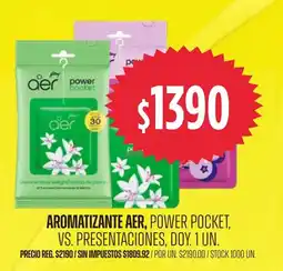 Supermercados Vea Aer aromatizante power pocket oferta