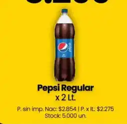 Changomas Pepsi regular oferta