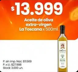 Changomas La toscana aceite de oliva extra-virgen oferta