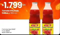 Changomas Dulcor tomate triturado oferta