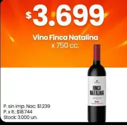 Changomas Finca natalina vino oferta