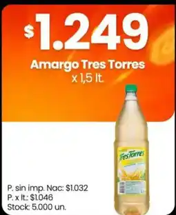 Changomas Amargo tres torres oferta