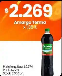 Changomas Amargo Terma oferta