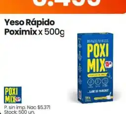 Changomas Poximix yeso rápido oferta