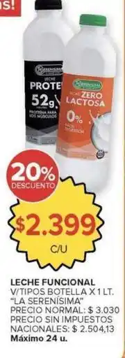 Leche funcional