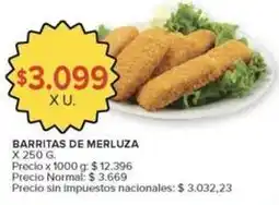 Carrefour Market Barritas de merluza oferta