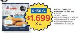 Carrefour Market Porto belo - medallones de merluza clásicos oferta