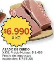 Carrefour Market Asado de cerdo oferta
