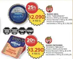 Carrefour Market San ignacio - queso azul oferta