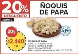 Carrefour Market Carrefour - ñoquis de papa oferta
