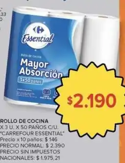 Carrefour Market Carrefour - rollo de cocina oferta