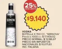 Carrefour Market Sernova - vodka oferta