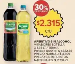 Carrefour Market Terma - aperitivo sin alcohol oferta