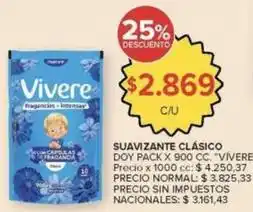 Carrefour Market Vivere - suavizante clásico oferta