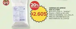 Carrefour Market Harina de arroz sin gluten oferta