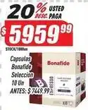 Supermercados Comodin Bonafide - capsulas seleccion oferta