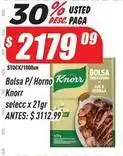 Supermercados Comodin Knorr - bolsa p/ horno oferta