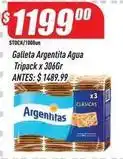 Supermercados Comodin Argentitas - galleta agua tripack oferta