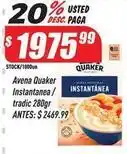Supermercados Comodin Quaker - avena instantanea / tradic oferta