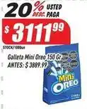 Supermercados Comodin Oreo - galleta mini oferta