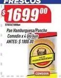 Supermercados Comodin Comodin - pan hamburguesa/pancho oferta