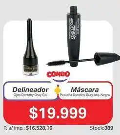 Delineador y máscara