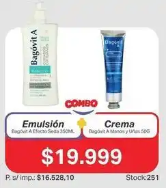 Ferniplast Bagovit - emulsión y crema oferta