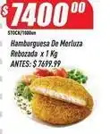 Supermercados Comodin Hamburguesa de merluza rebozada oferta