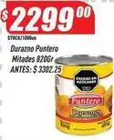 Supermercados Comodin Durazno punero mitades oferta