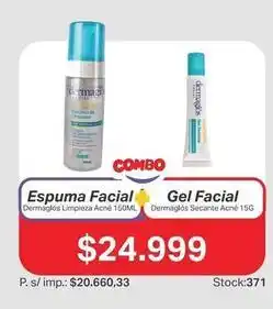 Ferniplast Dermaglós - espuma facial + gel facial oferta