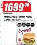 Supermercados Comodin Paty - medallon express oferta