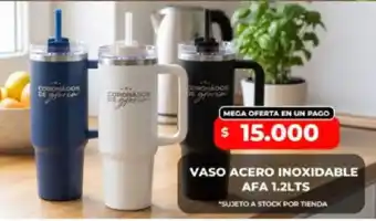 Coronados de gloria vaso acero inoxidable