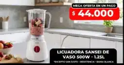 Supermayorista Vital Sansei licuadora de vaso oferta