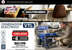 Supermayorista Vital Generador eléctrico oferta