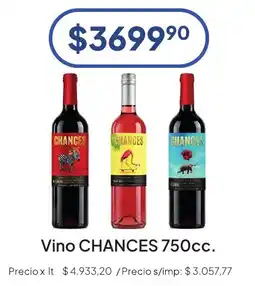 Hergo Chances vino oferta