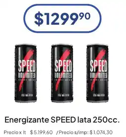 Hergo Speed energizante oferta