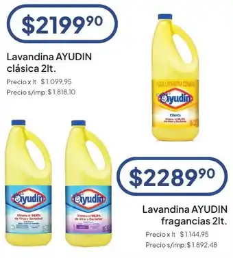 Hergo Ayudin lavandina clasica oferta