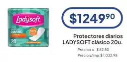 Hergo Ladysoft protectores diarios clásico oferta
