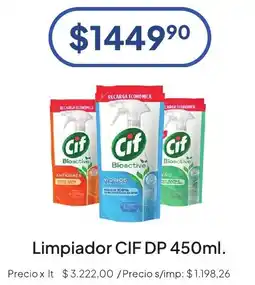 Hergo Cif limpiador dp oferta
