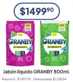 Hergo Granby jabón líquido oferta