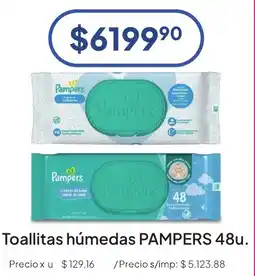 Hergo Pampers toallitas húmedas oferta