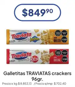 Hergo Traviata galletitas crackers oferta
