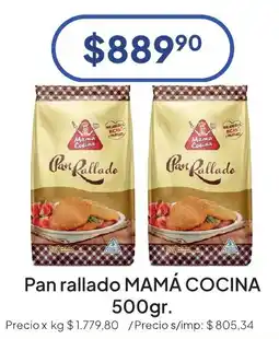 Hergo Mamá cocina pan rallado oferta